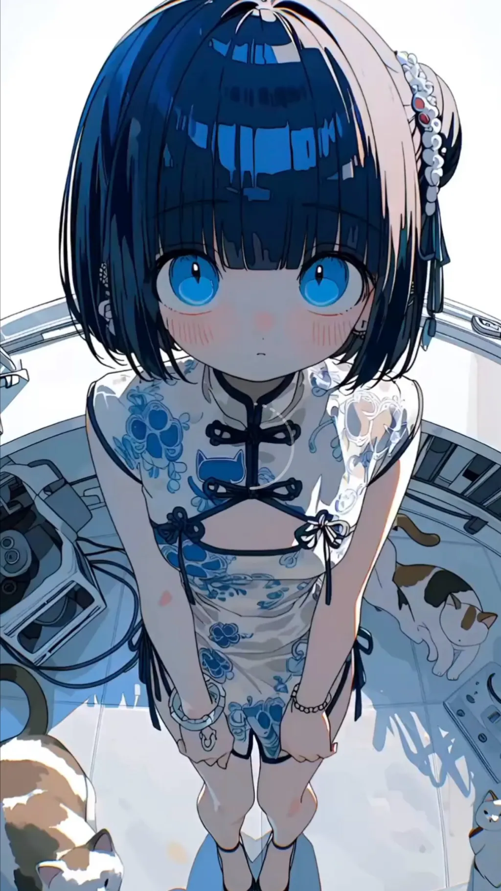 ai character: Ji-woo background