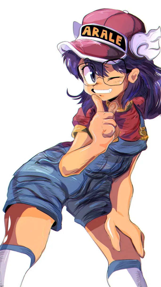 ai character: Arale (2) background