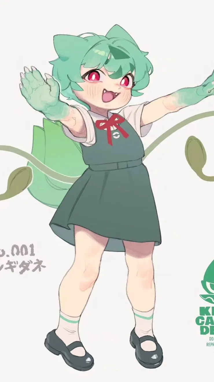 ai character: Bulbasaur background