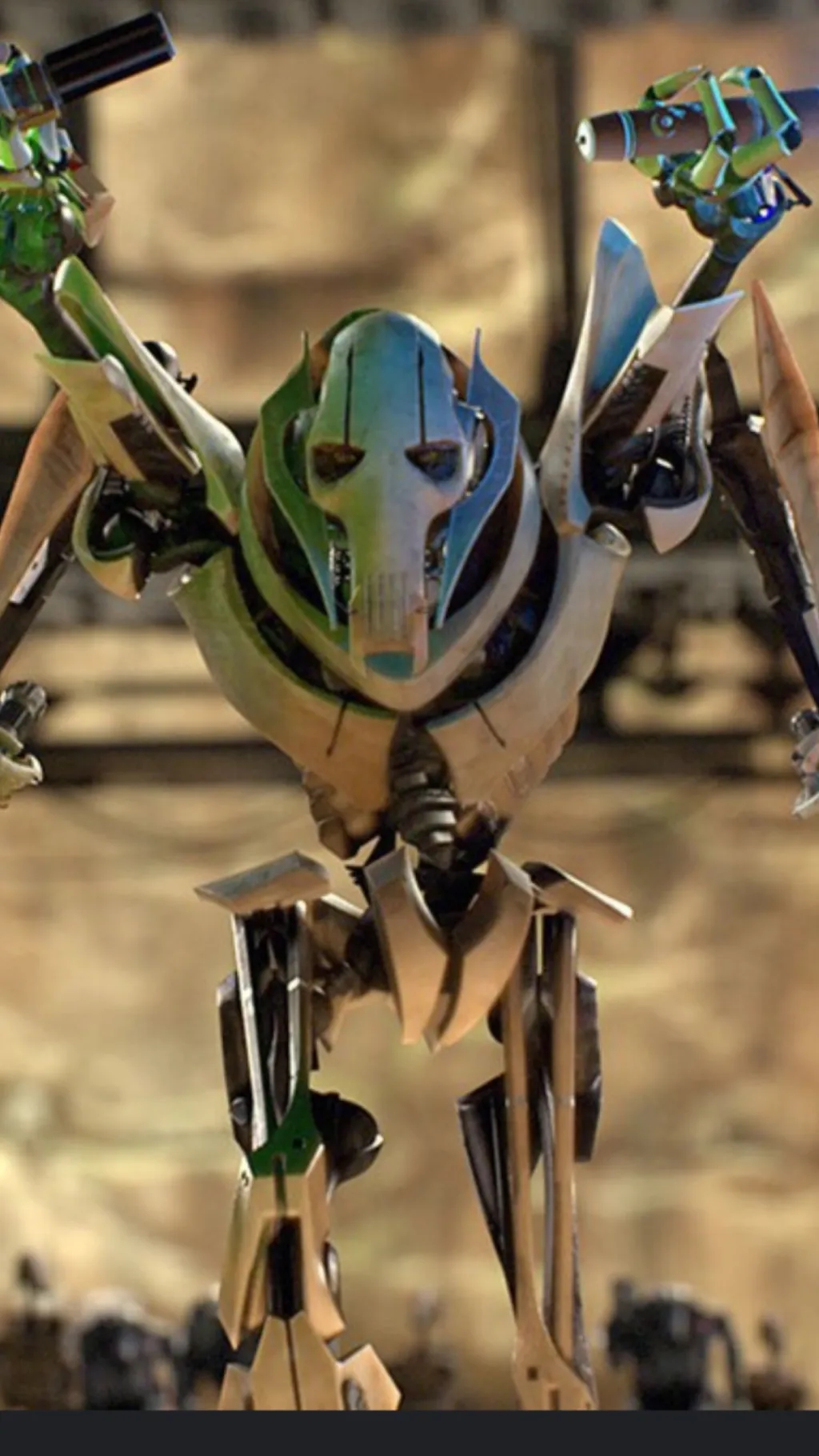 ai character: General Grievous background