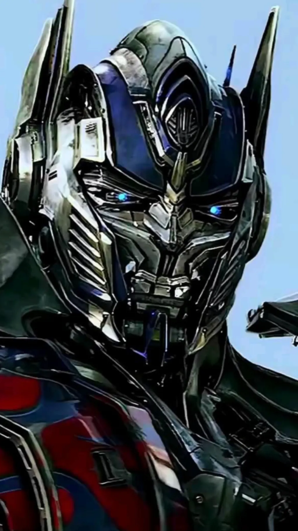 ai character: Optimus Prime background