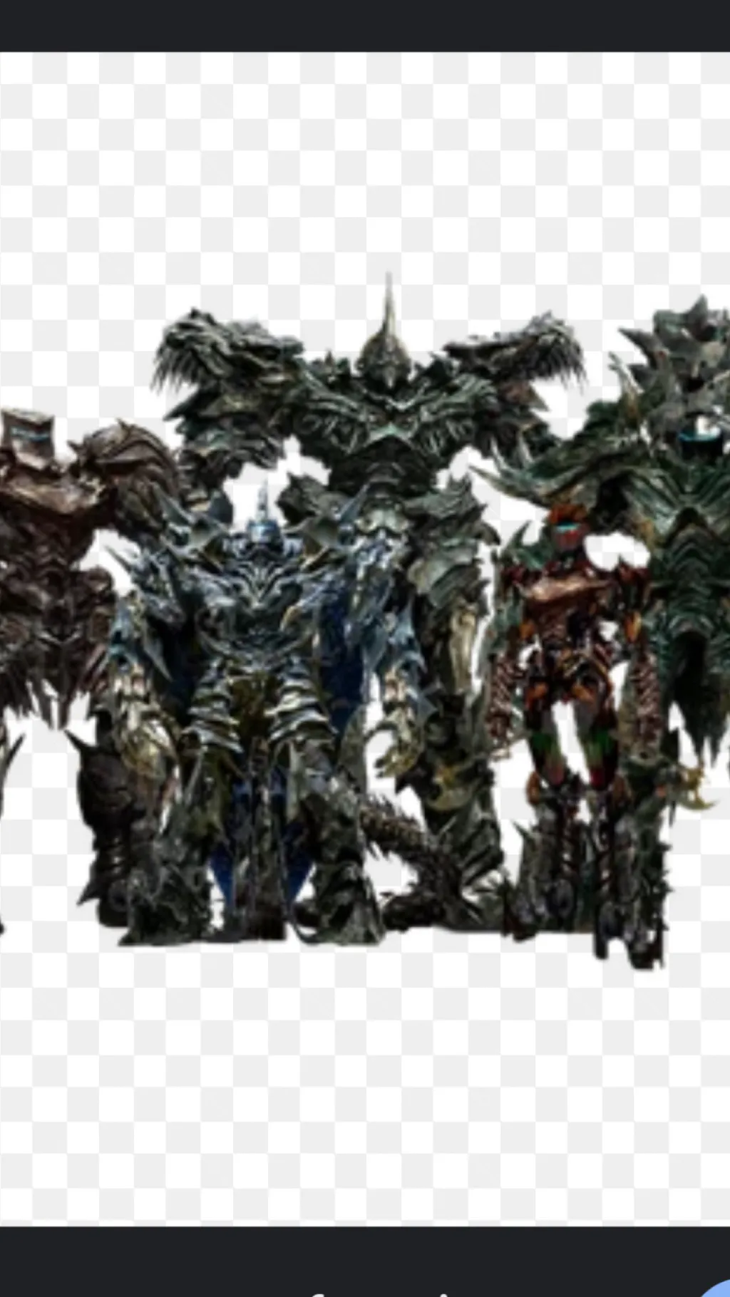 ai character: Dinobots background