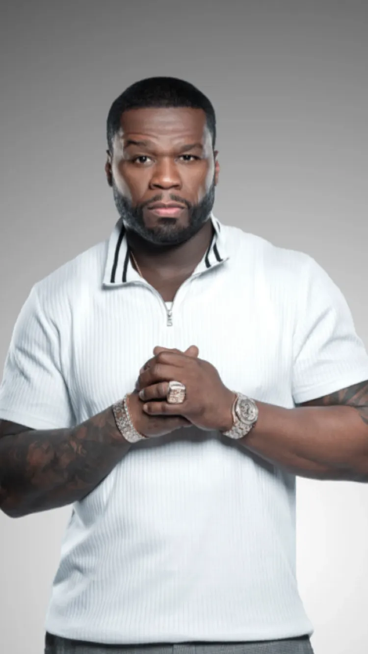 ai character: 50 Cent background