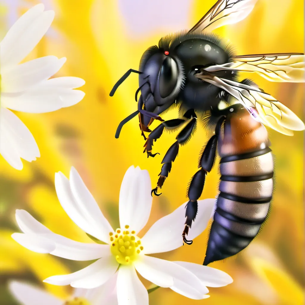 chat with ai character: a bee