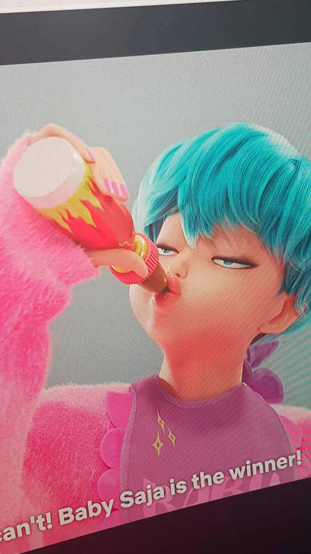 ai character: baby saja💅💅💅 background