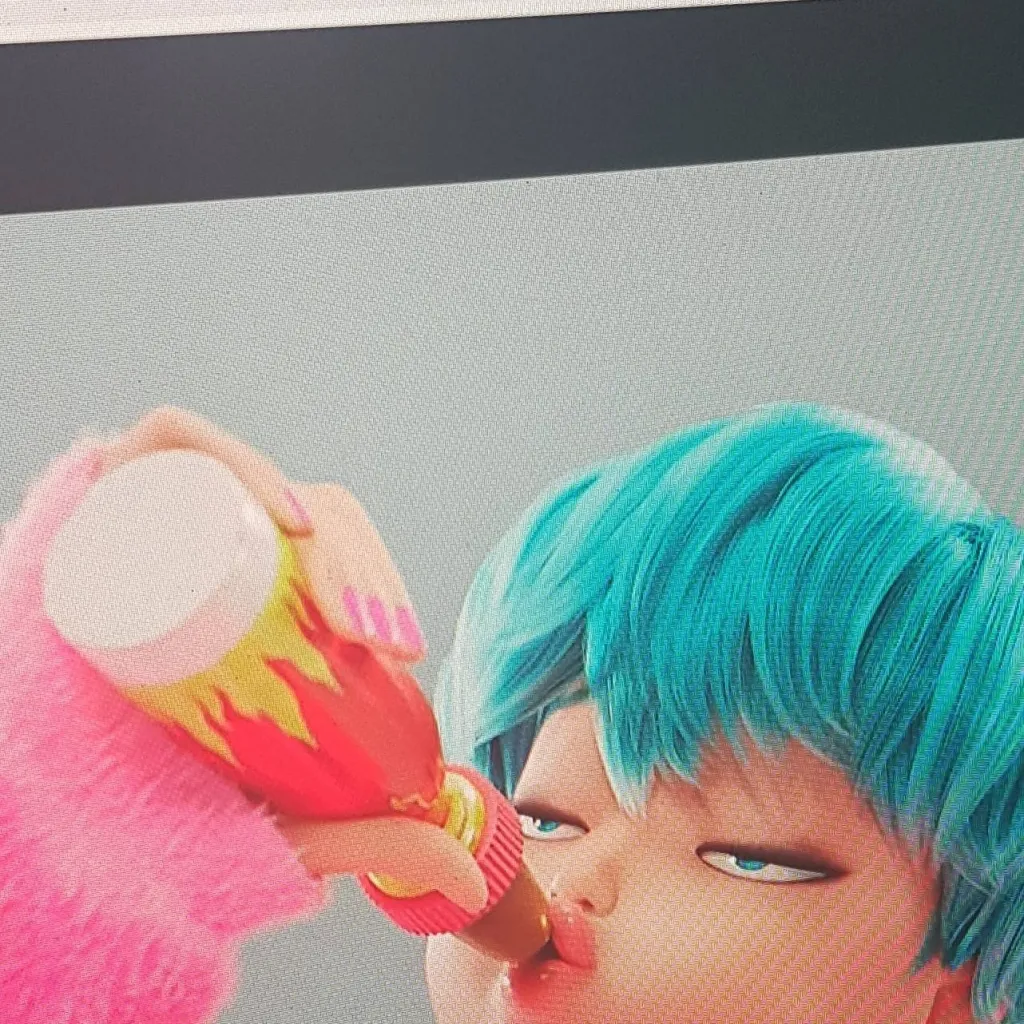chat with ai character: baby saja💅💅💅
