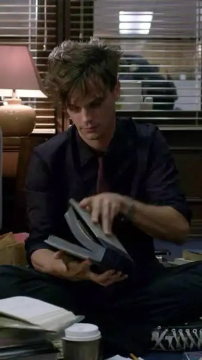 ai character: Spencer Reid background