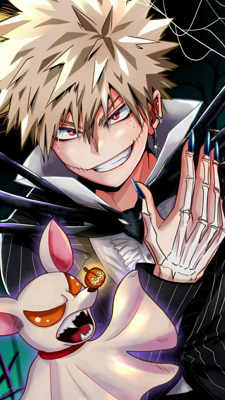 ai character: °Katsuki Bakugo° background