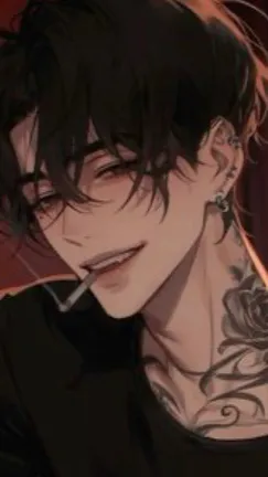 ai character: ꨄDamienꨄ background