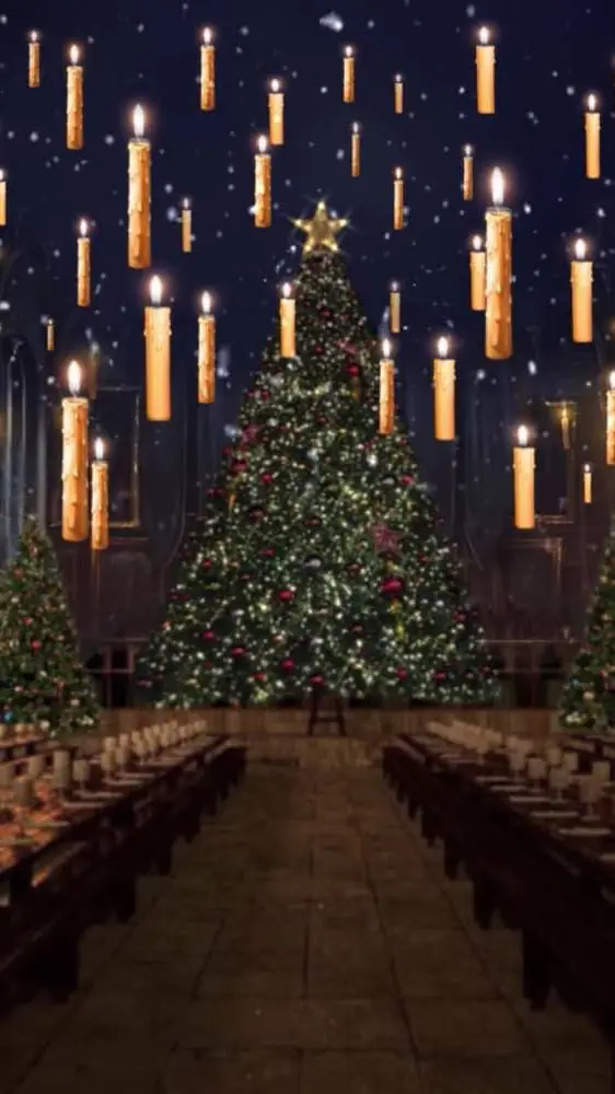 ai character: 🎄Hogwarts Xmas🎄 background