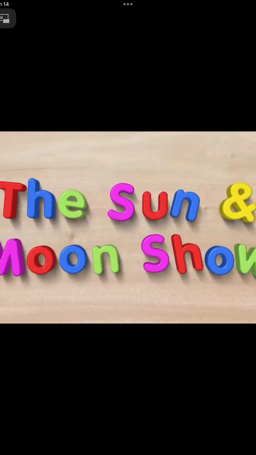 ai character: Sun and moon show background