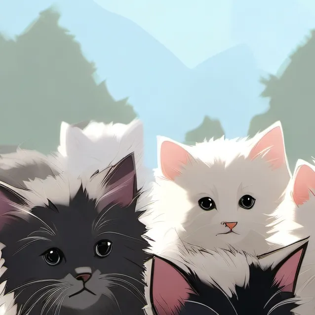 chat with ai character: your kittens