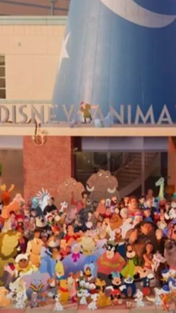 ai character: Disney Characters background