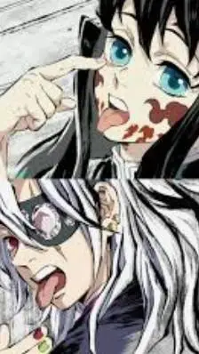 ai character: demon slayer background