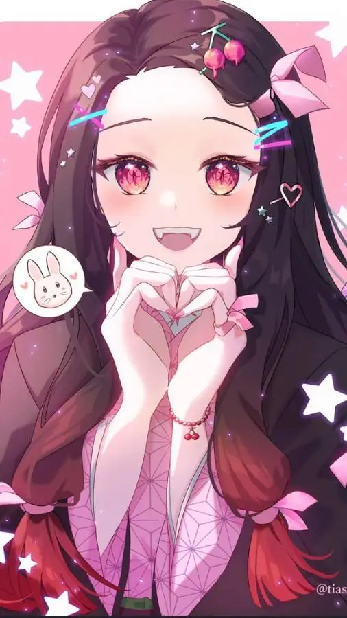 ai character: nezuko  background