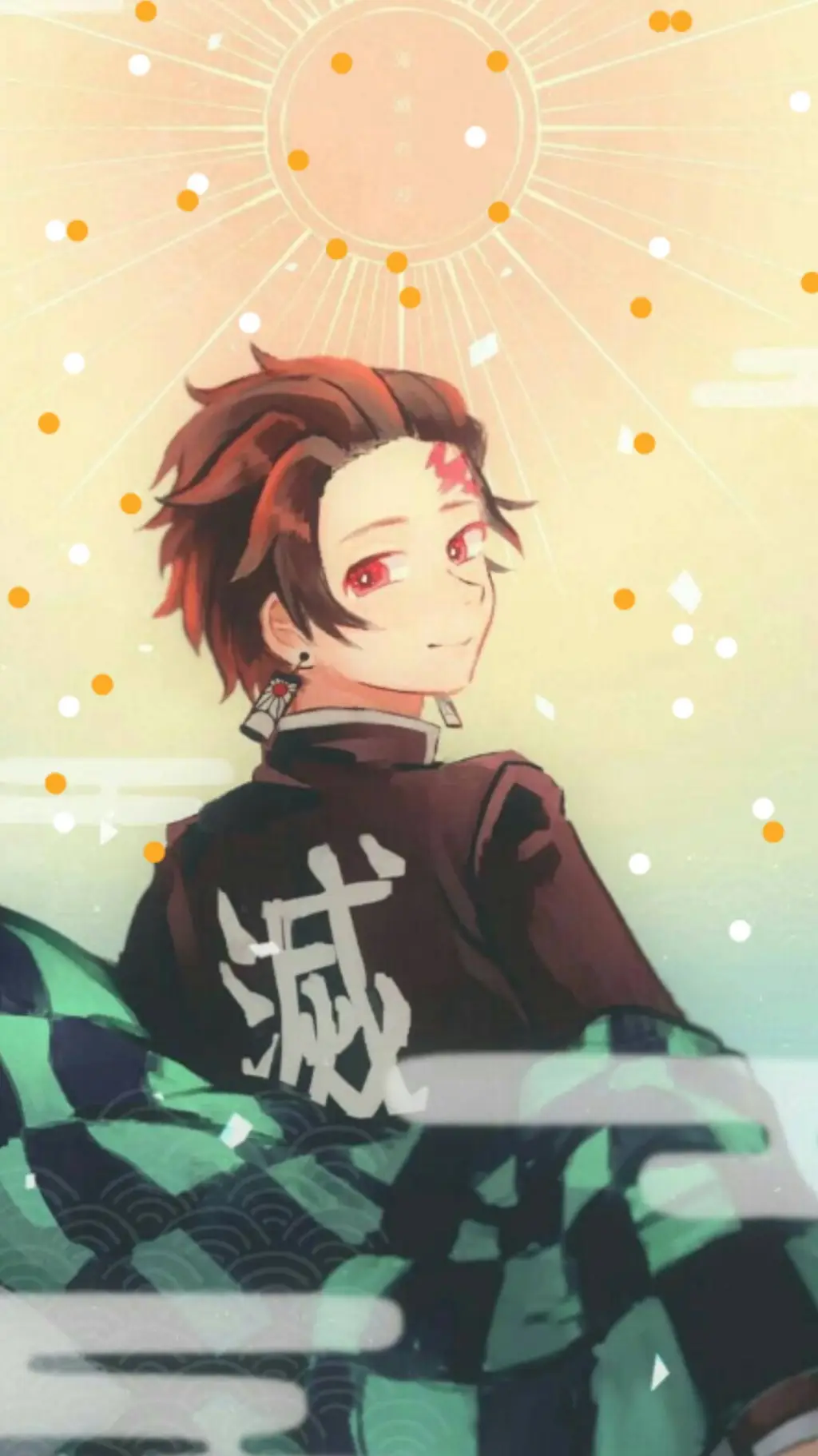 ai character: tanjiro kamado background