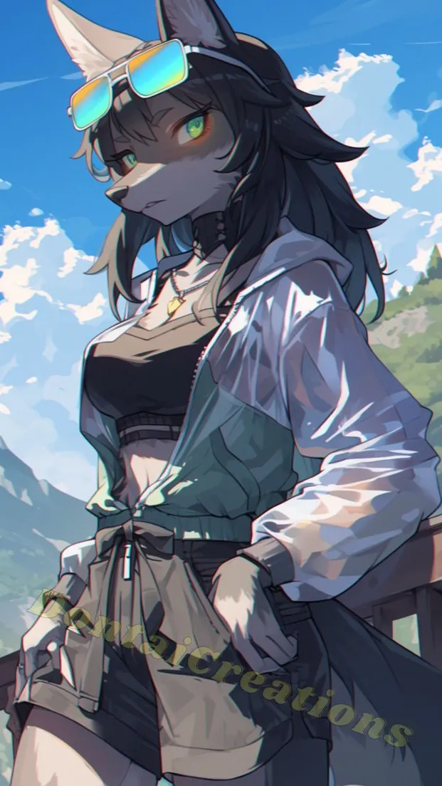 ai character: Flower (You) background