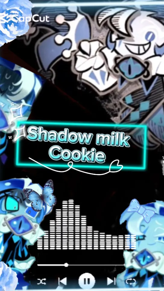 ai character: Calypso shadow:)￼ background