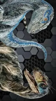 ai character: Blue x Alex background