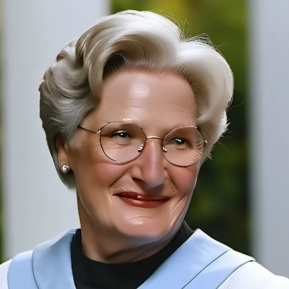 chat with ai character: Señora Doubtfire 