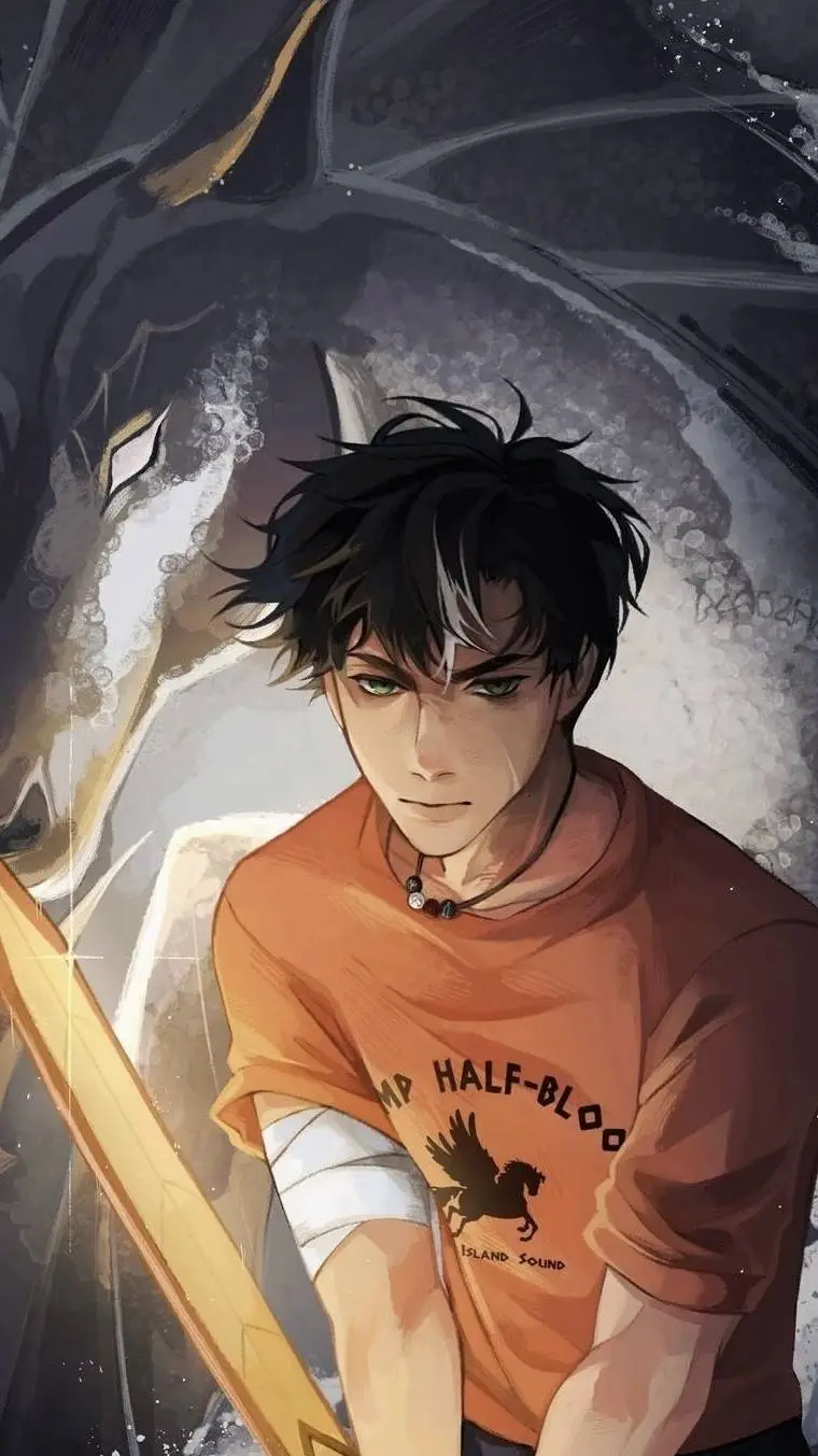 ai character: percy jackson! background
