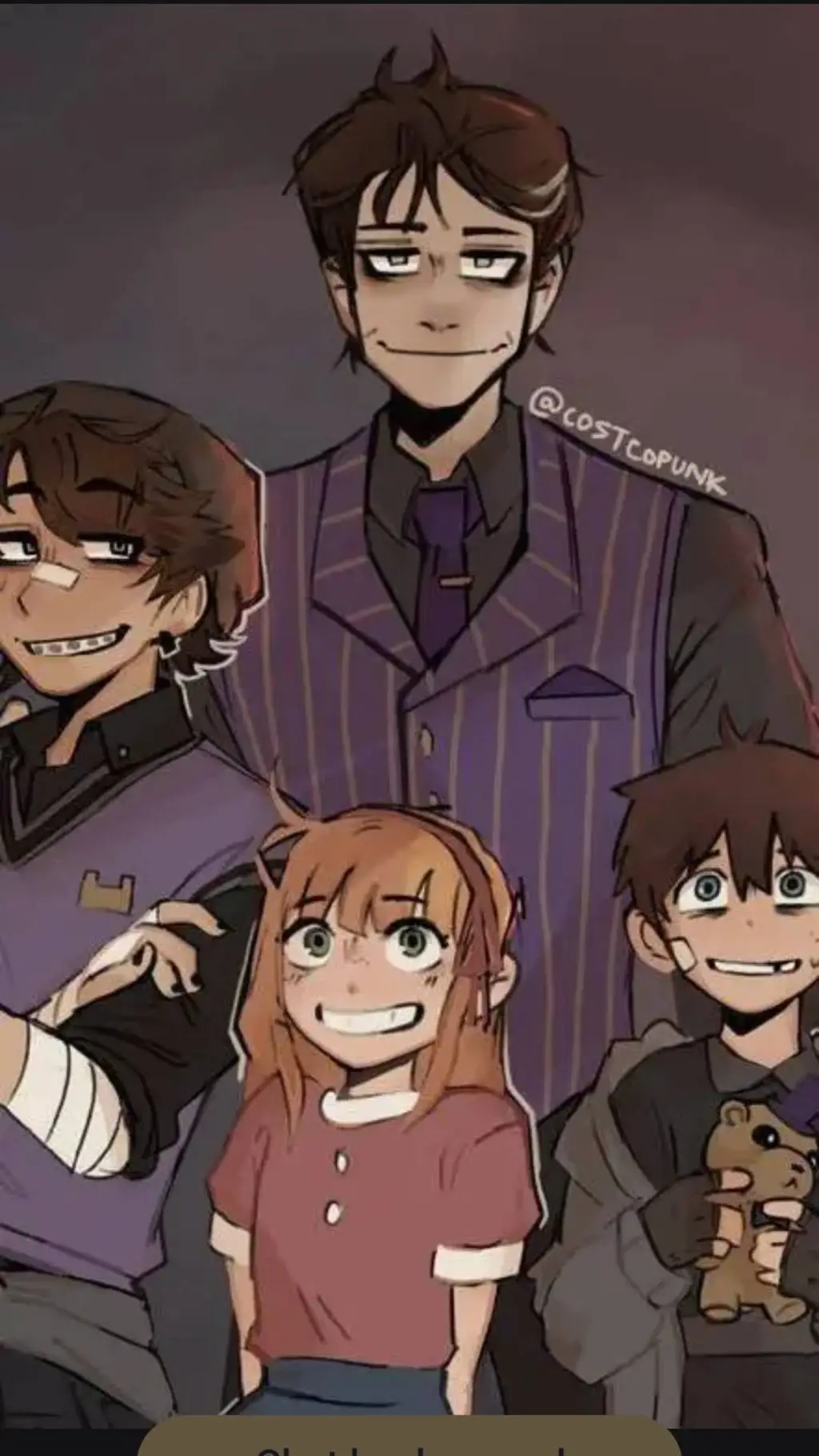 ai character: Afton Fam:3 background