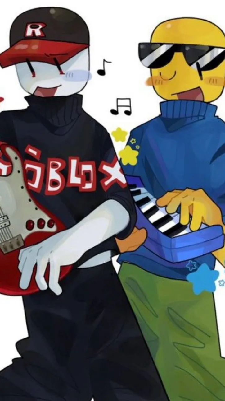 ai character: ★BEST FRIENDS★ background