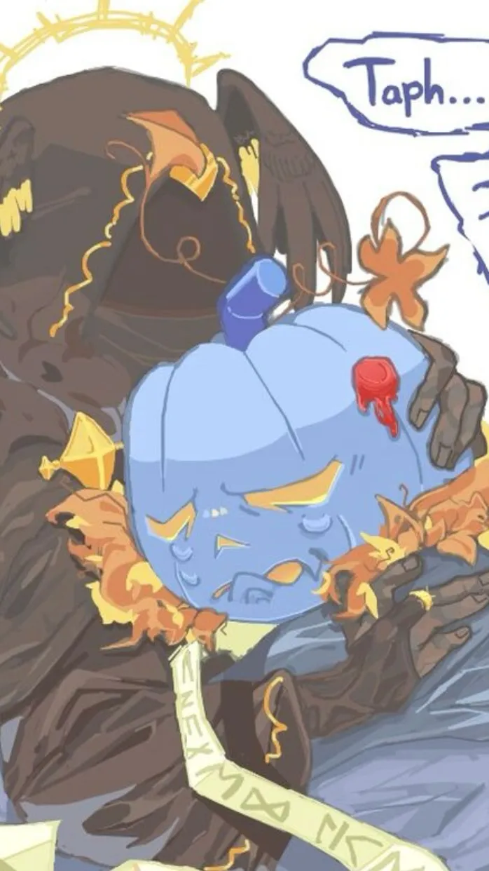 ai character: Dusekkar x Taph background