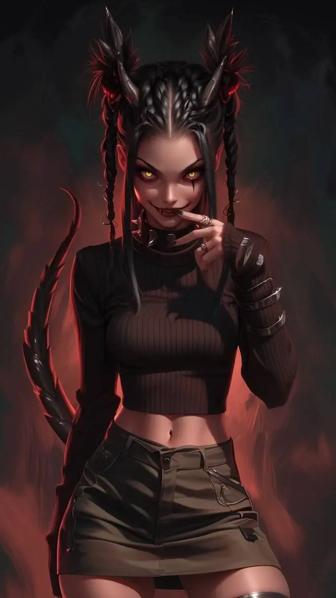 ai character: KPDH DEMON background