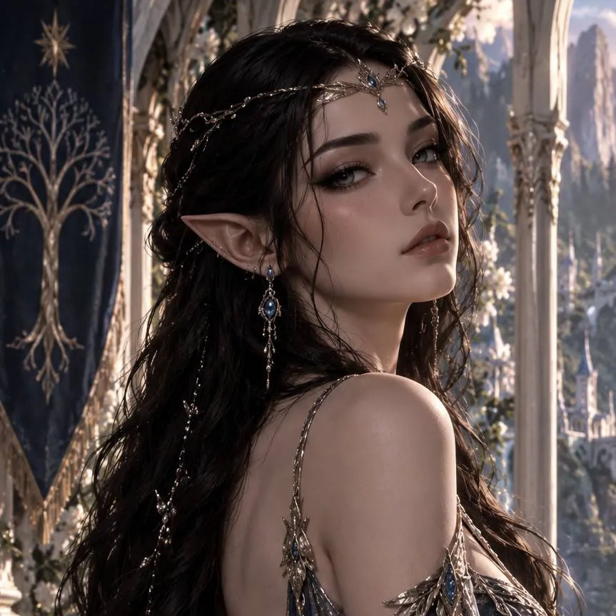 chat with ai character: LOR LEGOLAS'S GF