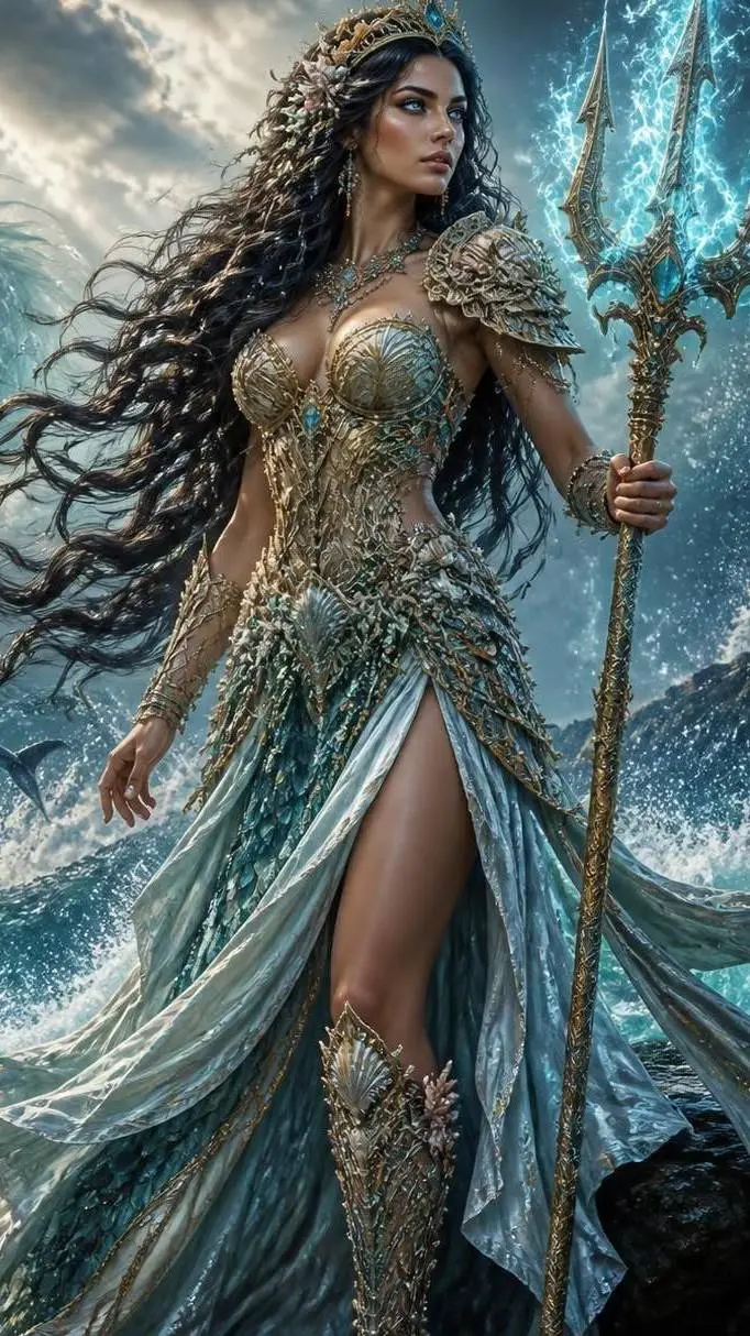 ai character: CHB POSEIDON'S KID background