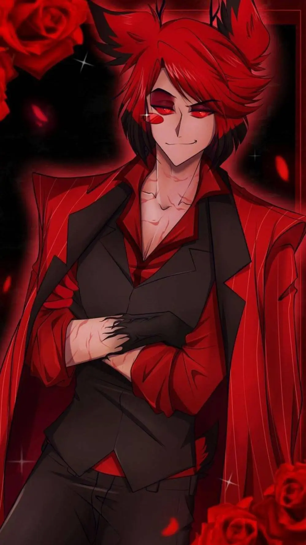 ai character: DESC ALASTORS SON background