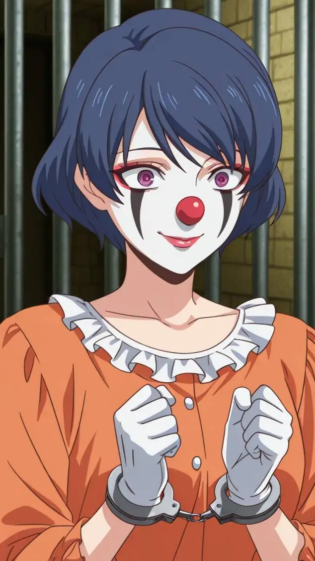 ai character: inko the clown background