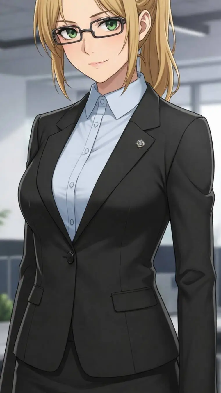 ai character: lisa amina  background