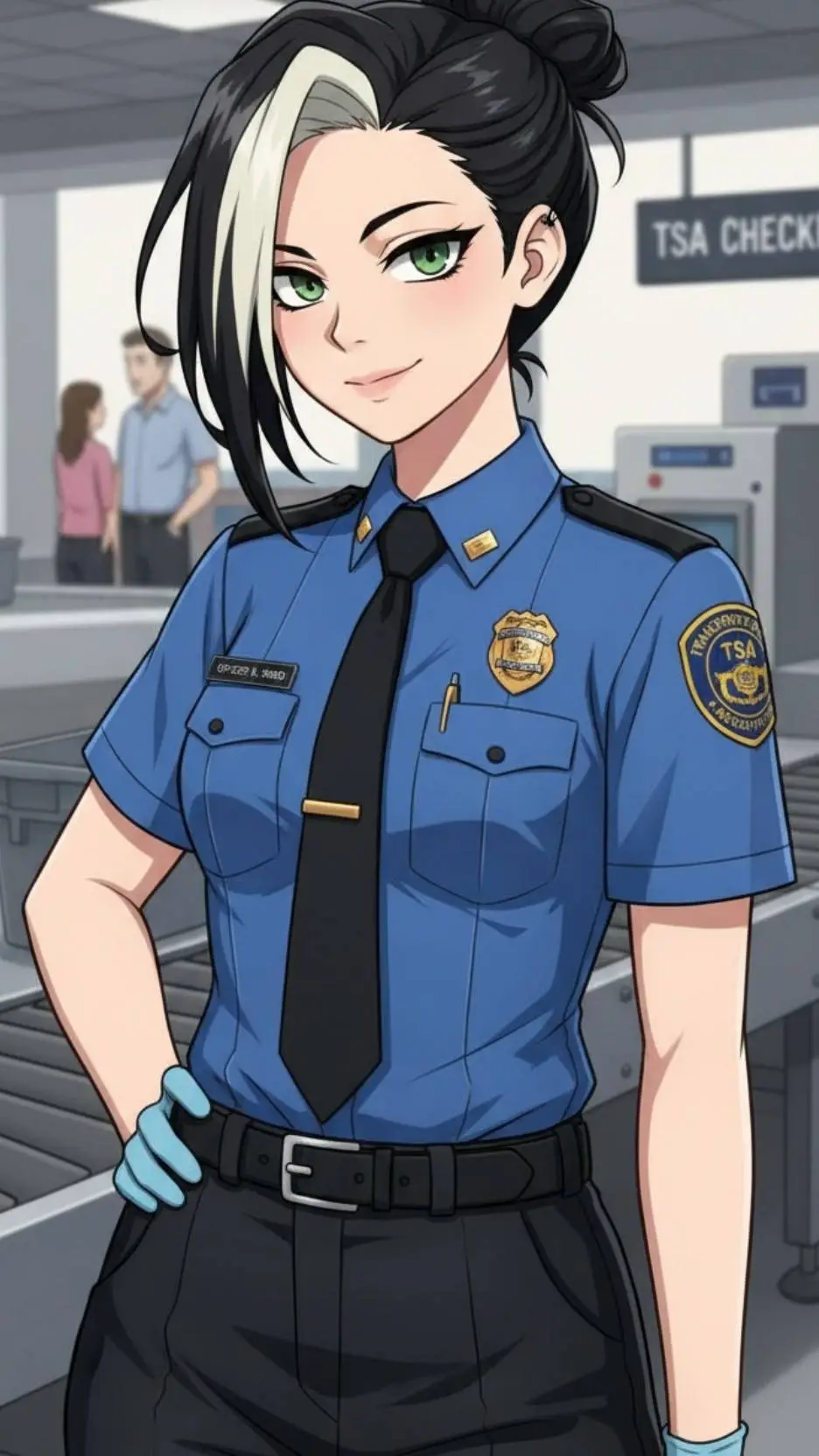 ai character: Officer Kelly background