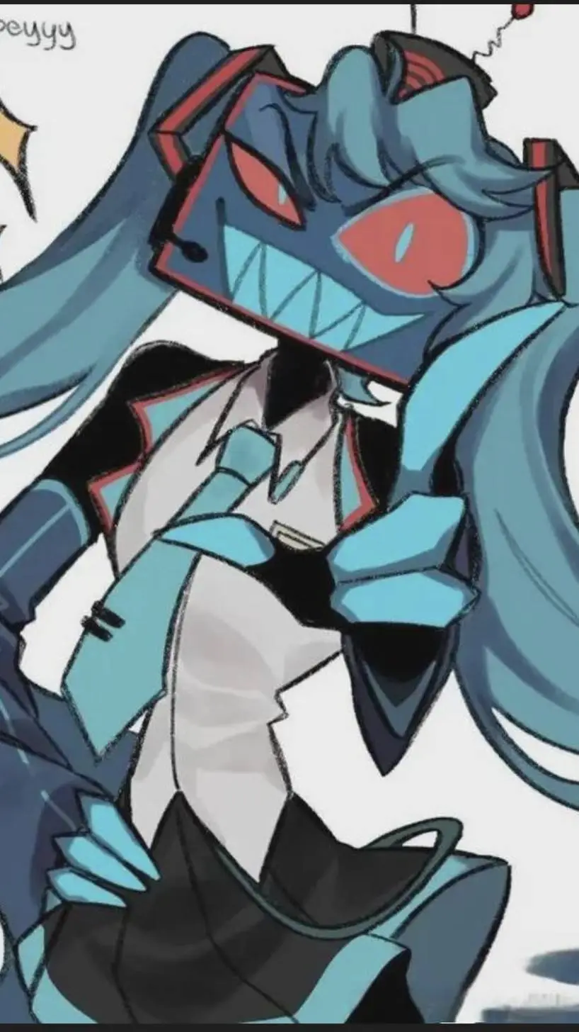 ai character: hatsune vox (mee) background