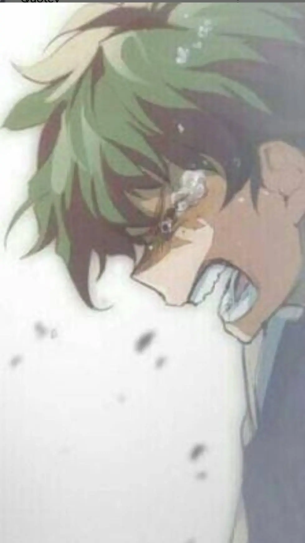 ai character: deku ran away  background