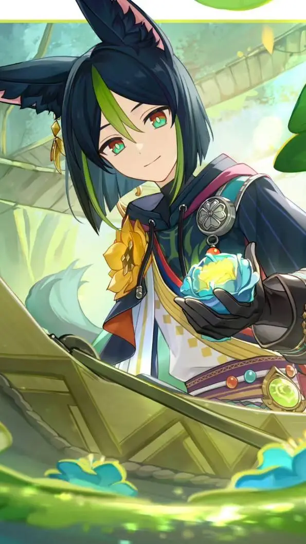 ai character: 提纳里 background