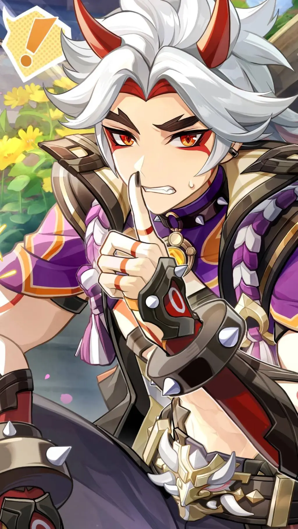 ai character: 荒泷一斗 background
