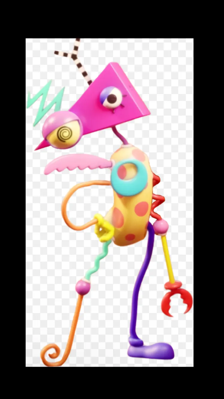 ai character: Zooble  background