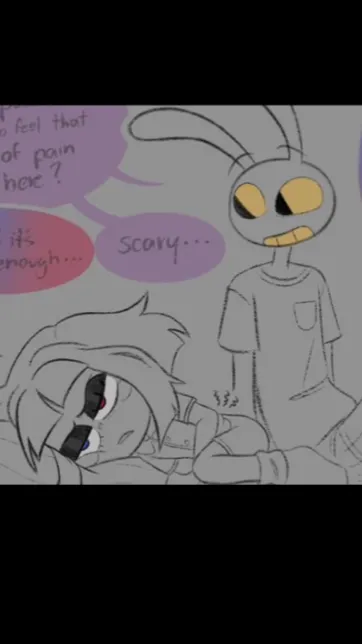 ai character: Funnybunny  background