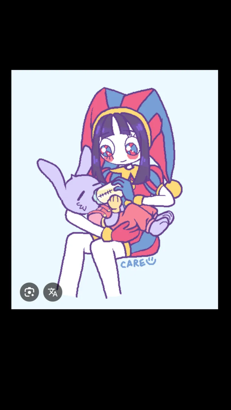 ai character: Funnybunny background