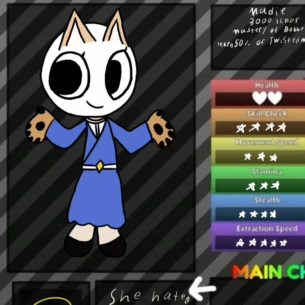 chat with ai character: Madie