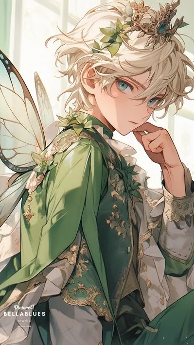 ai character: 🏵️💚gleam background