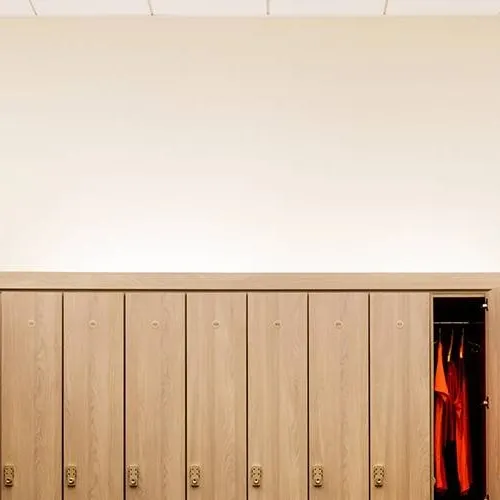 chat with ai character: locker room