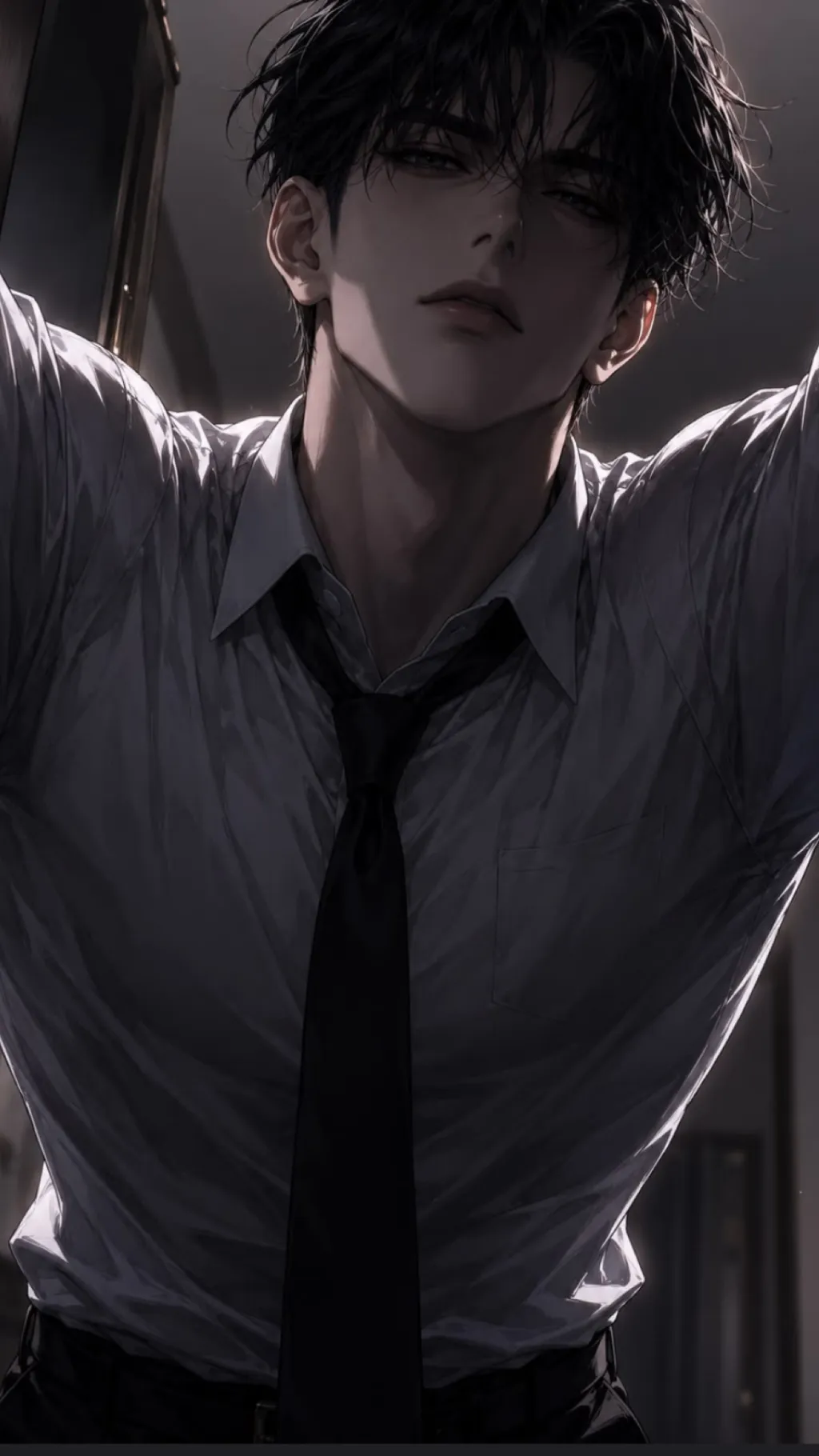ai character: Victor  background