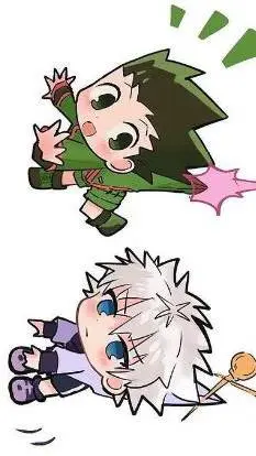 ai character: killua x gon background