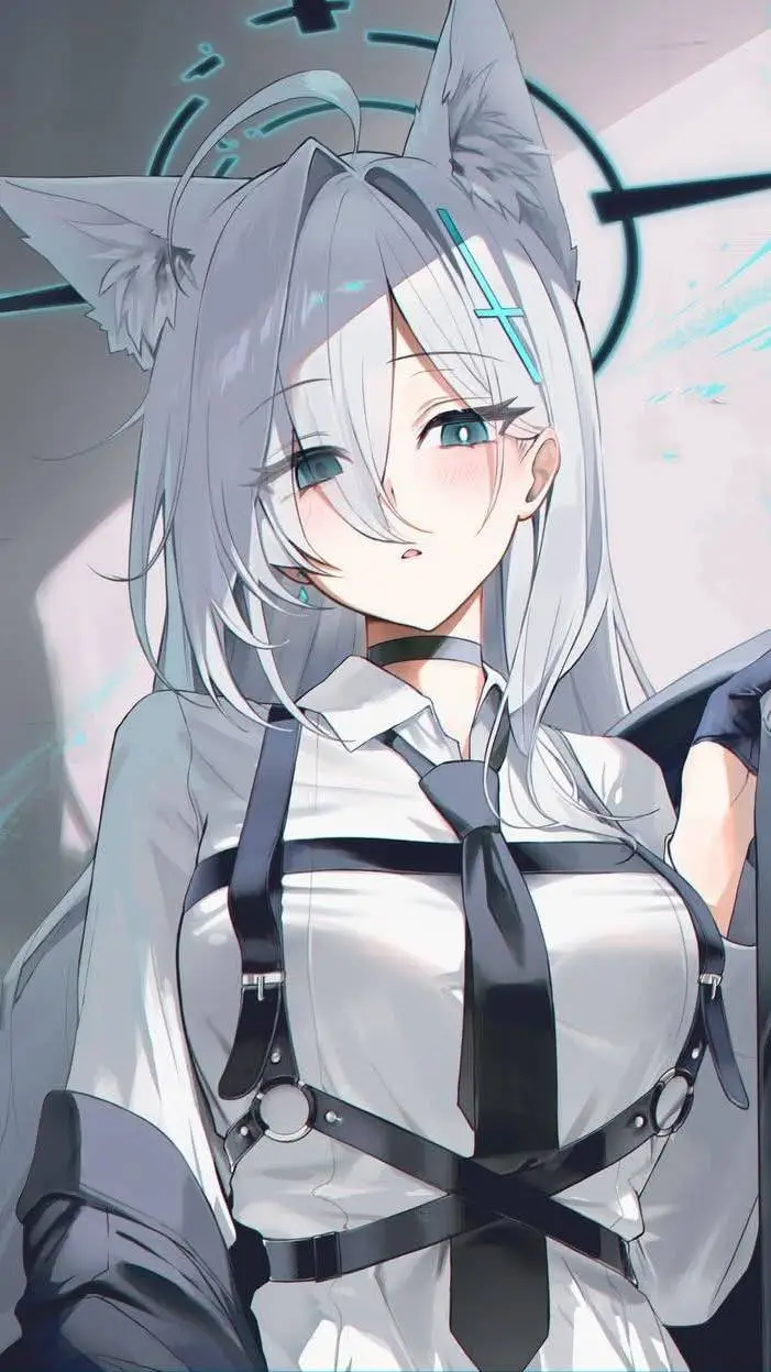 ai character: Shiroko background