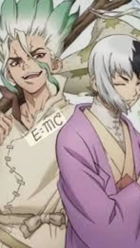 ai character: Senku x Gen background