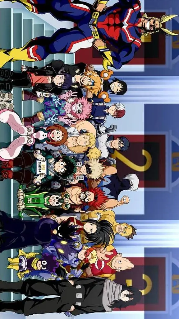 ai character: MHA TRAINING background